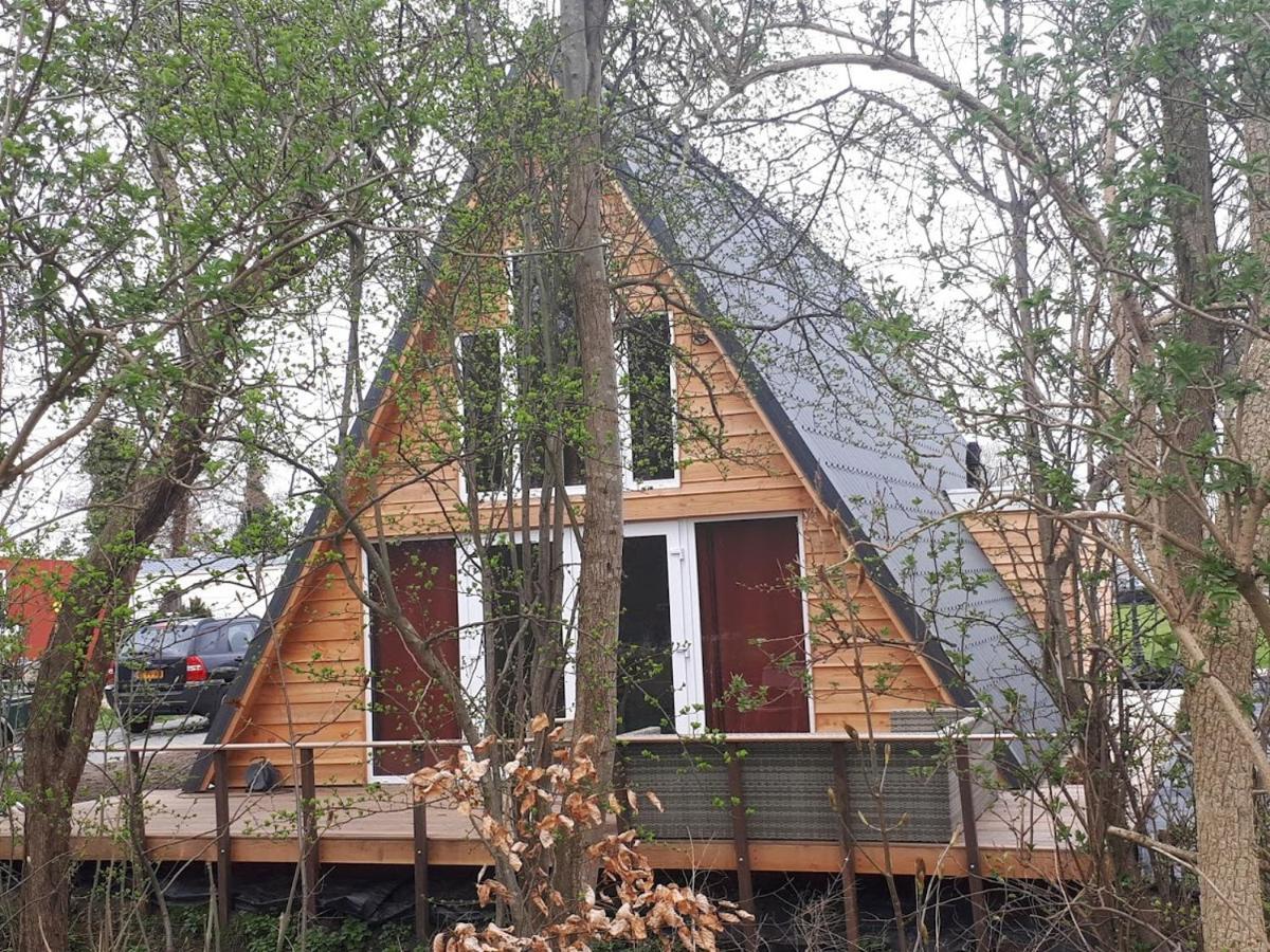 Hotel A-Frame Volledig Vrijstaande Woning Hensbroek Exterior foto